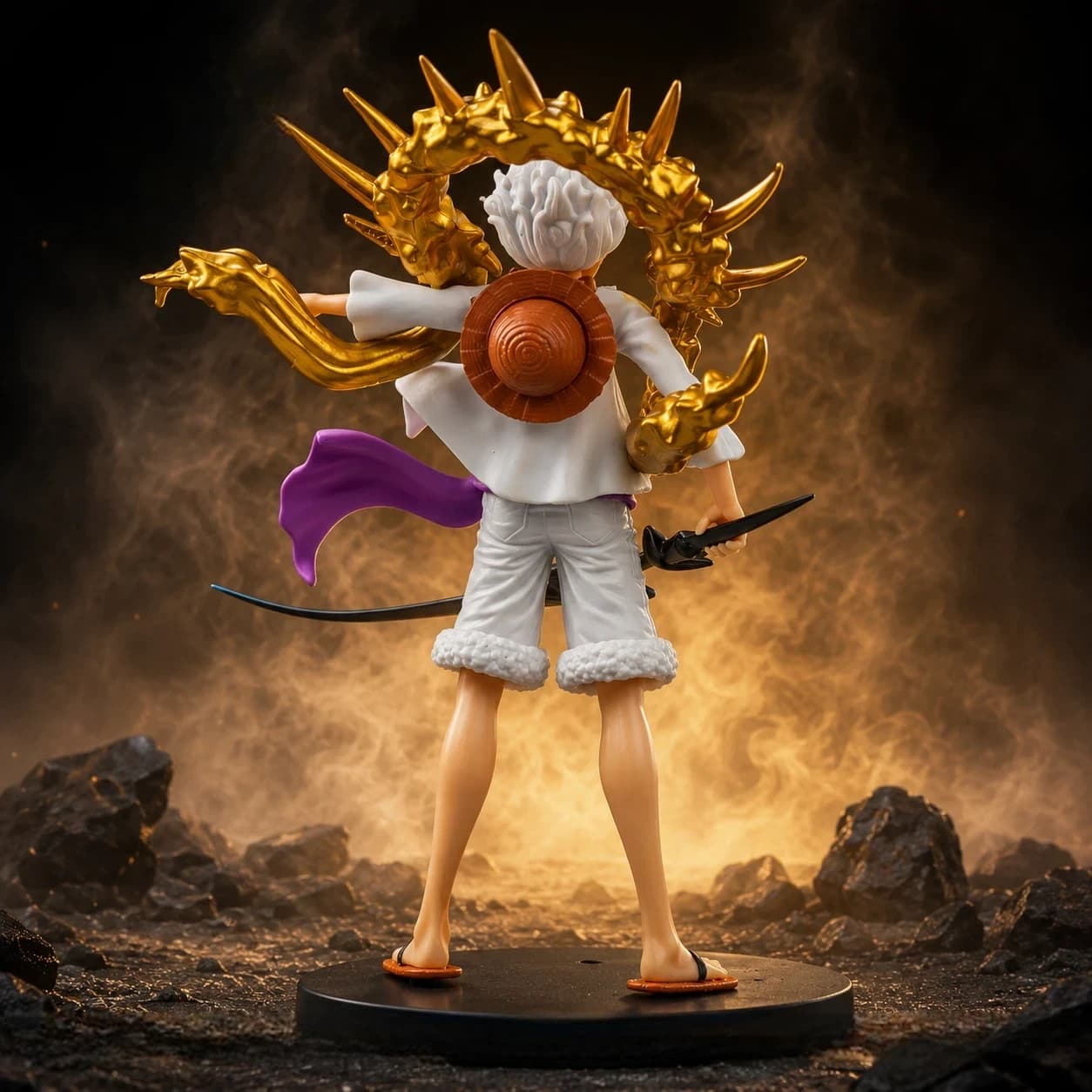 Gear 5 Luffy Action Figure – Nika Awakening Edition | One Piece Collectible