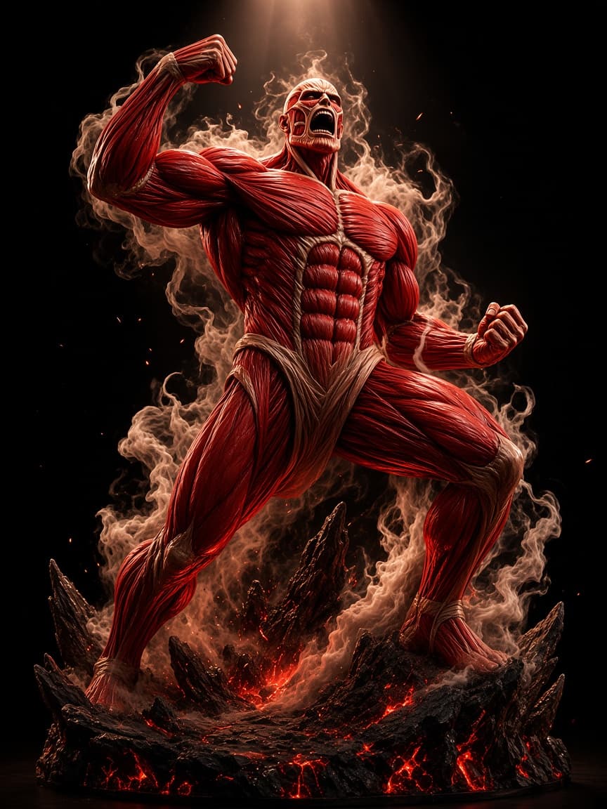 Eren Yeager Titan Form figurine