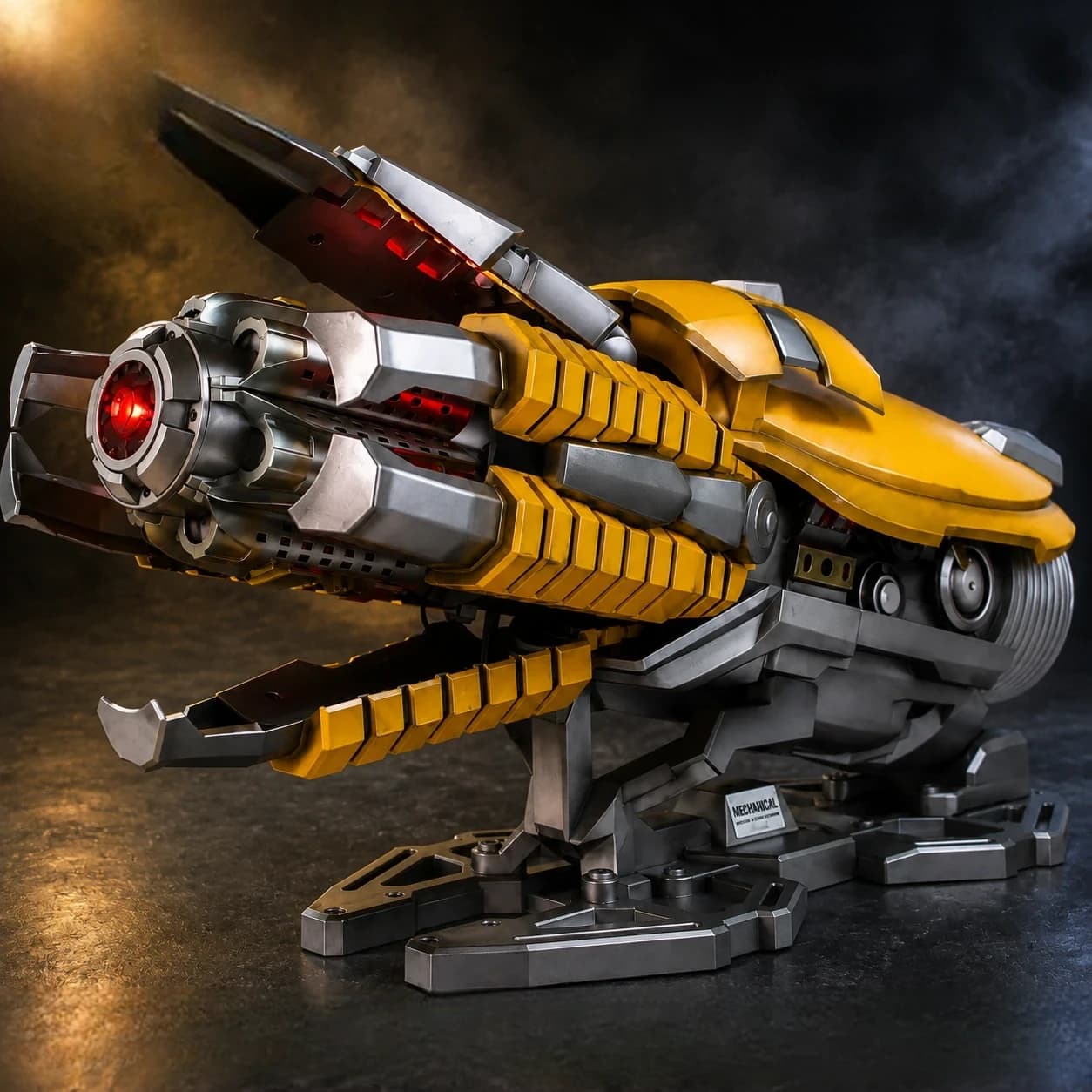 Bumblebee Wearable Arm Blaster – LED Contractable Transformers Replica