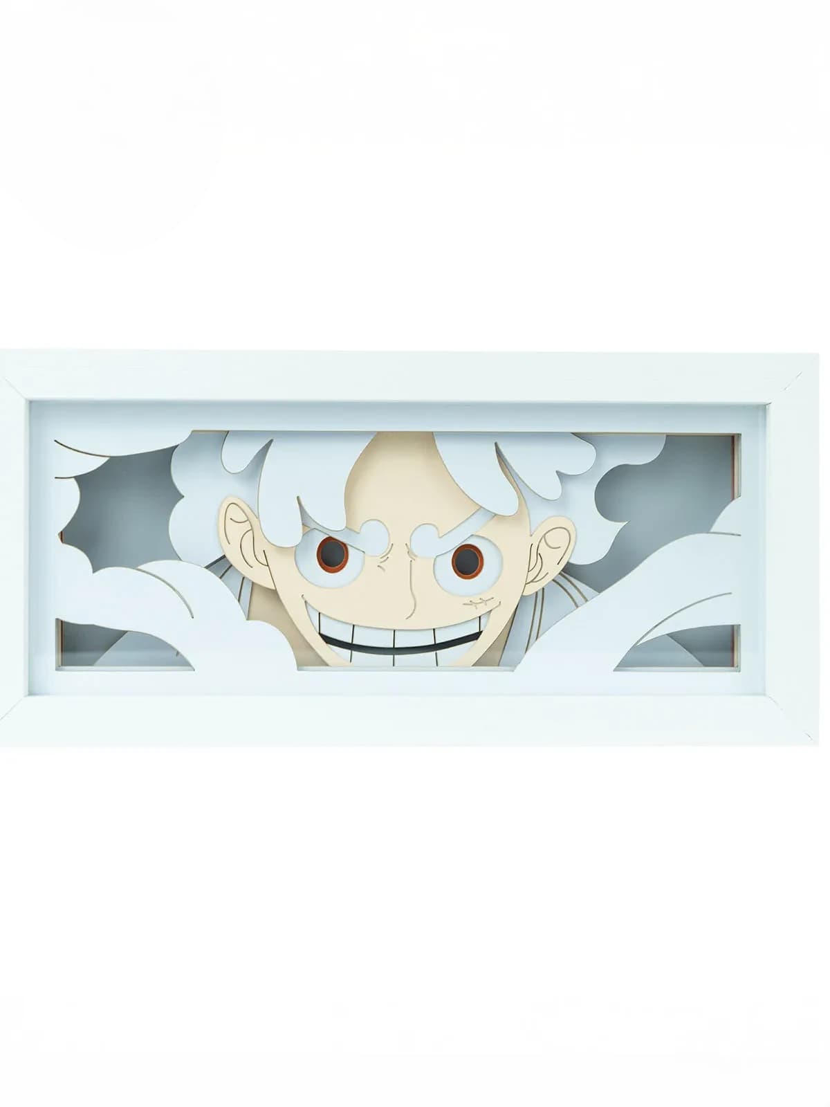 Joy Boy – One Piece Luffy Gear 5 LED Shadow Box Art