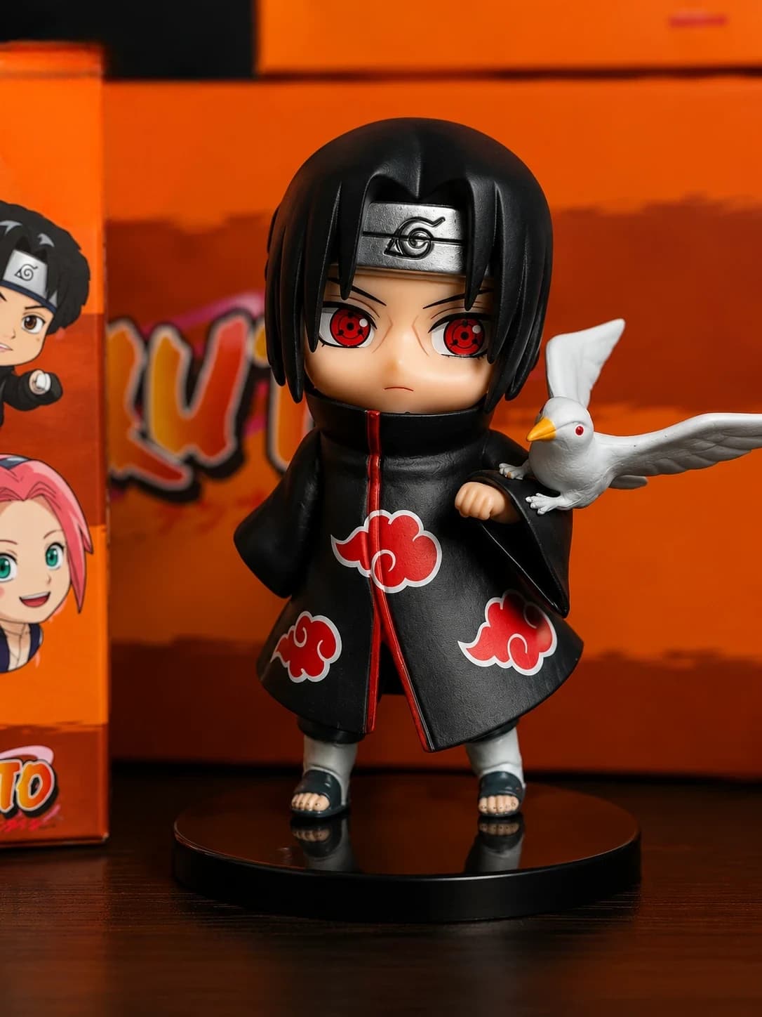 Naruto Chibi Figurine Set – 6 PCS Anime Mini Collectible Figures (10 cm)